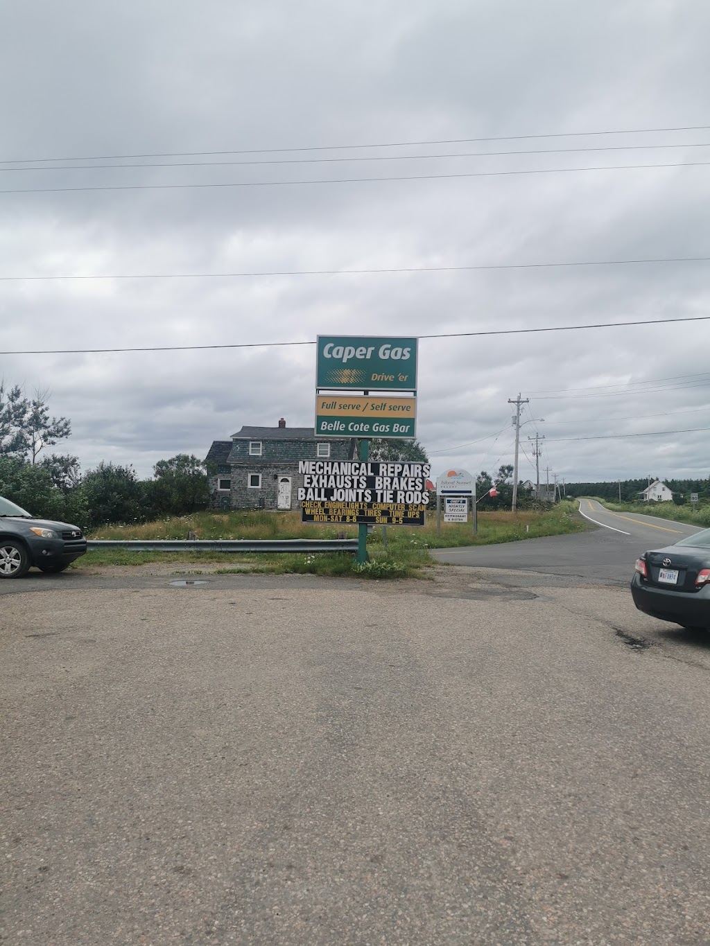 Caper Gas Belle Cote bellecotegasbar@gmail.com | 10787 Cabot Trail, Belle Côte, NS B0E 1C0, Canada | Phone: (902) 235-2416