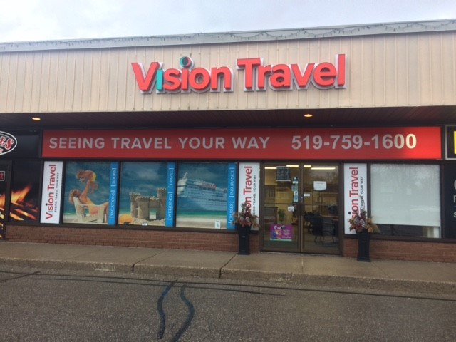 Vision Travel | 403 Fairview Dr, Brantford, ON N3R 6T2, Canada | Phone: (519) 759-1600