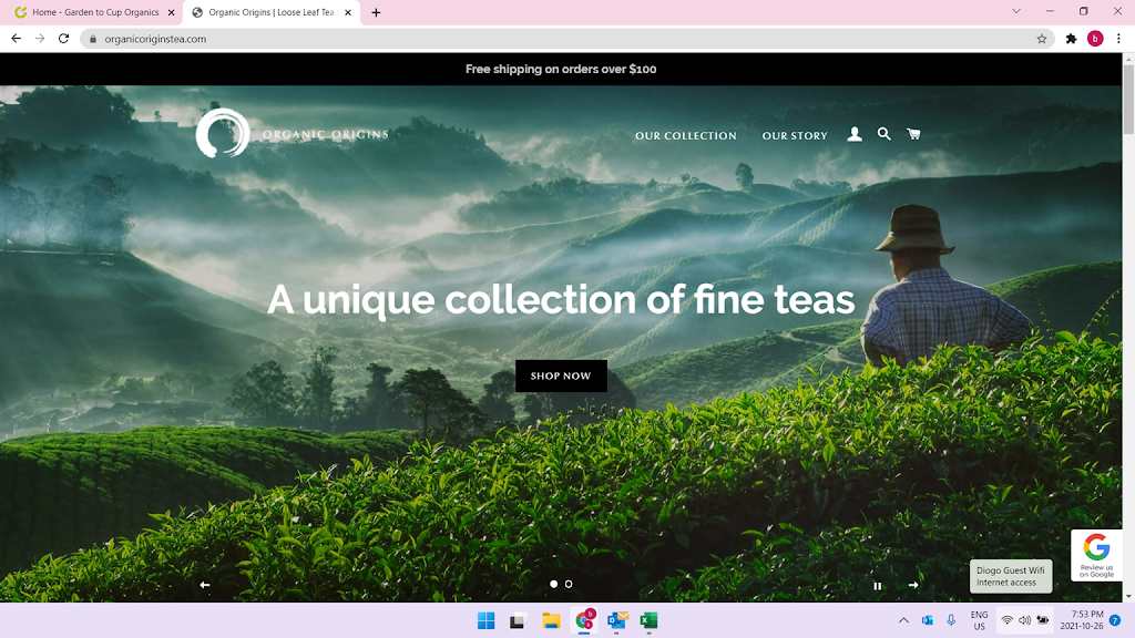 5 Star Organic Tea | 22071 Fraserwood Way unit 100A, Richmond, BC V6W 1J5, Canada | Phone: (604) 787-9898