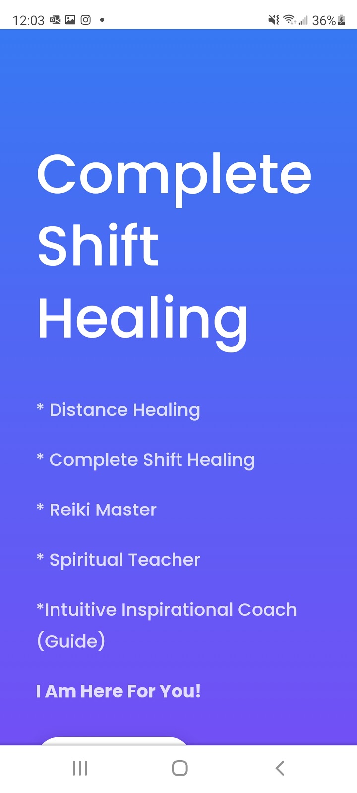 Completeshifthealing | 34 Meredith St W, Little Current, ON P0P 1K0, Canada | Phone: (705) 207-7963