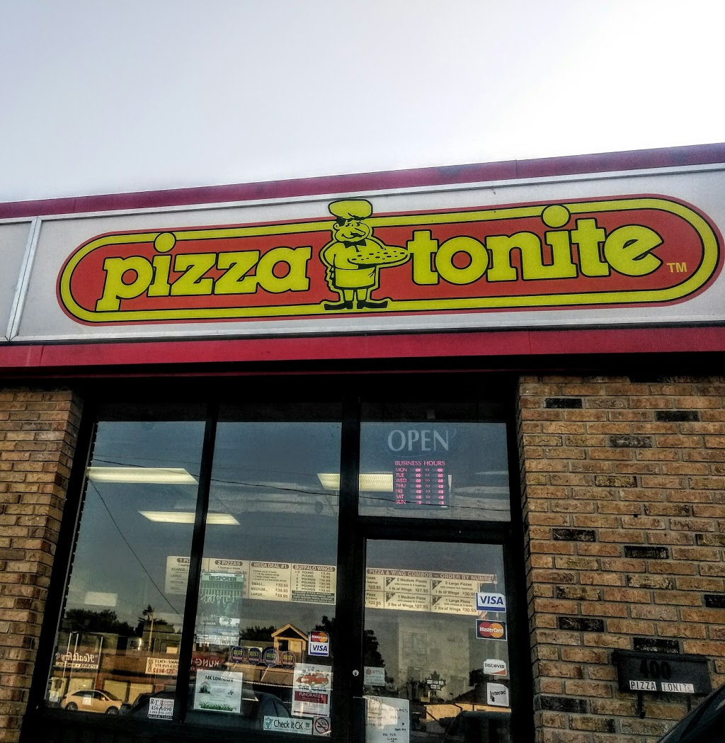 Pizza Tonite | 400 Queen St, Chatham, ON N7M 2H9, Canada | Phone: (519) 358-7500