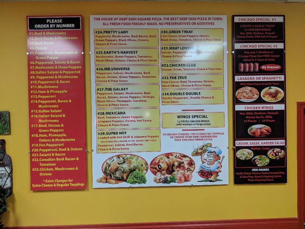 Chicago Deep Dish Pizza | A 3930 32 Street North East, Calgary, AB T1Y 7L9, Canada | Phone: (403) 230-8000