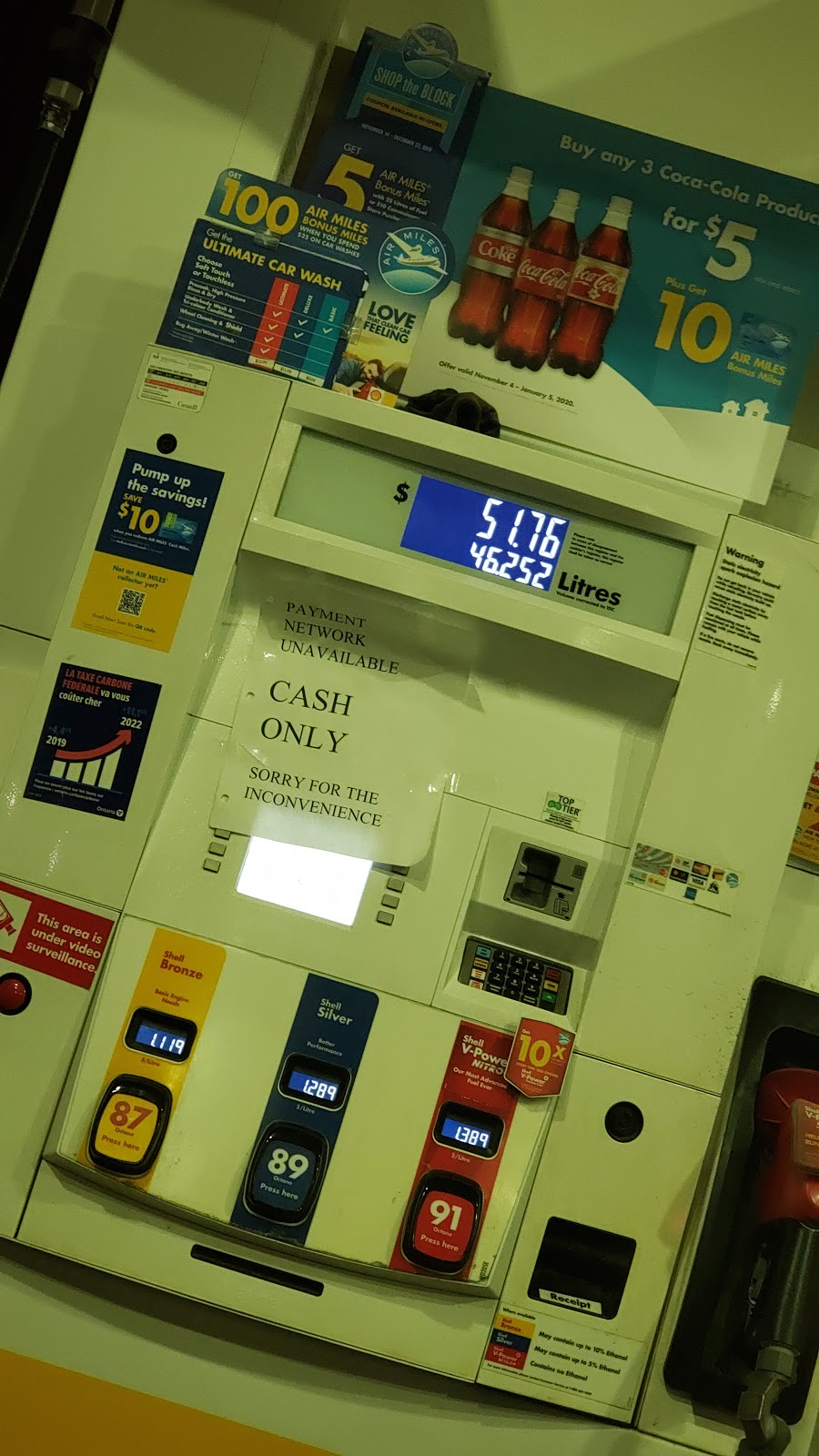 Shell | 2 Vaughan Valley Blvd, Vaughan, ON L4H 0B1, Canada | Phone: (905) 850-4080