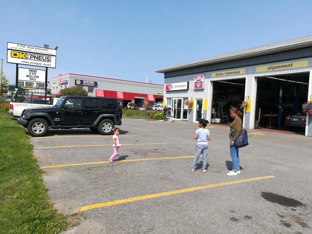 OK Pneus | 170 Rue de Varennes, Gatineau, QC J8T 8G3, Canada | Phone: (819) 561-1102