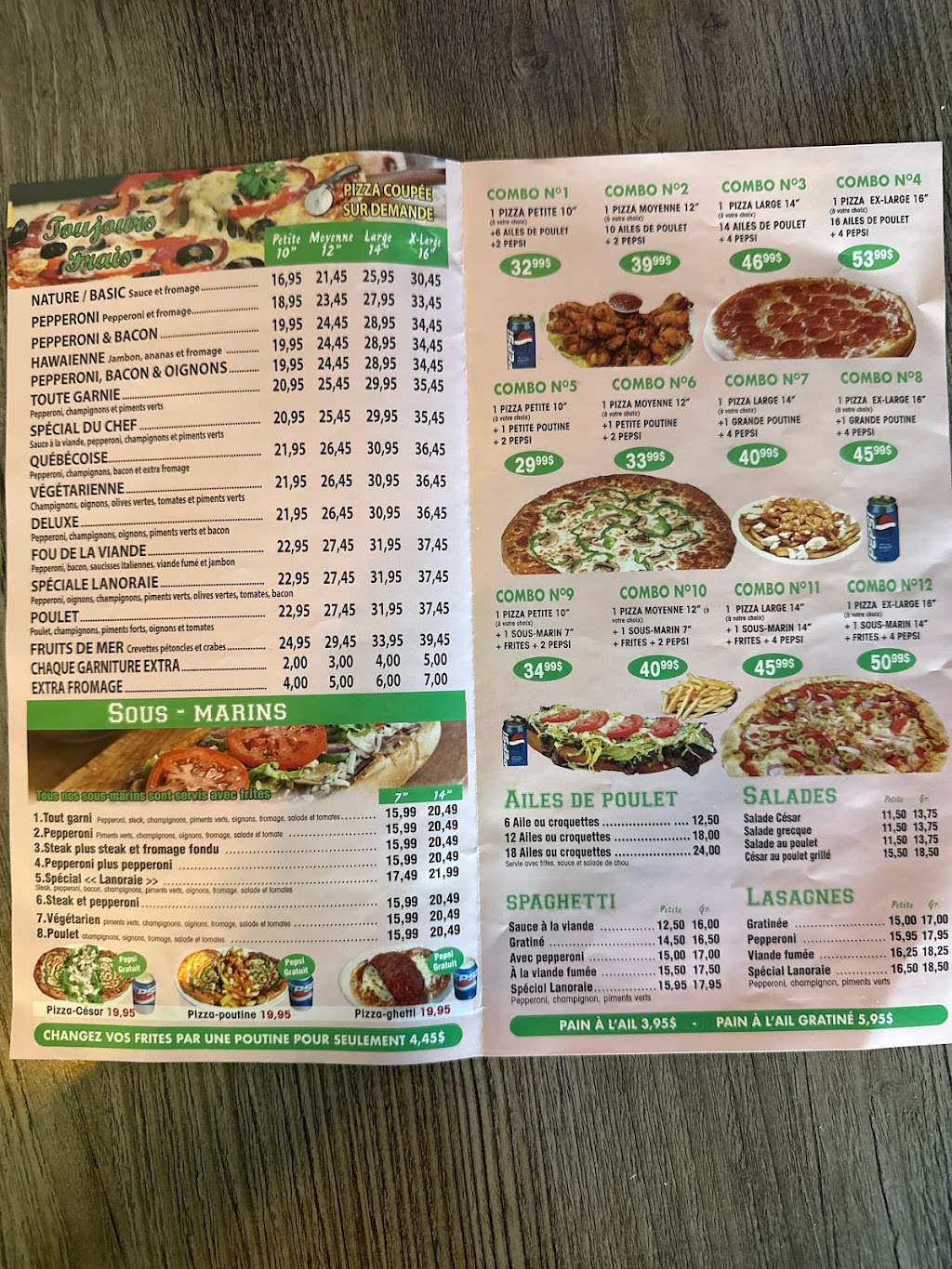 Restaurant Lanoraie | 78 Chem. de Joliette, Lanoraie, QC J0K 1E0, Canada | Phone: (450) 887-1222