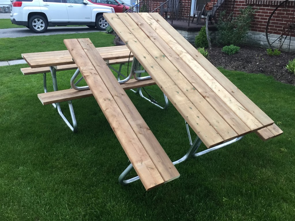 Picnic Tables of Goderich | 38 Britannia Rd E, Goderich, ON N7A 1H4, Canada | Phone: (519) 524-0100
