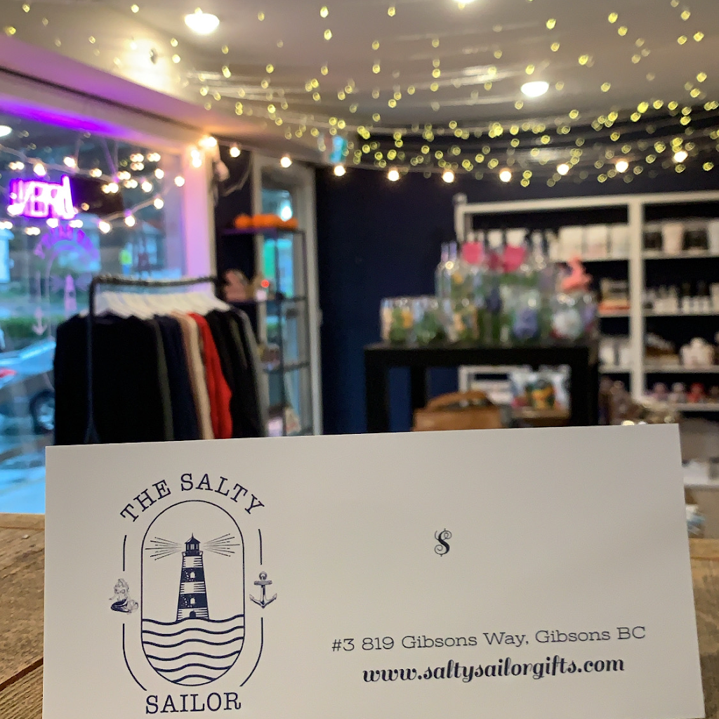 The Salty Sailor | 819 Gibsons Way #3, Gibsons, BC V0N 1V7, Canada | Phone: (604) 886-0163