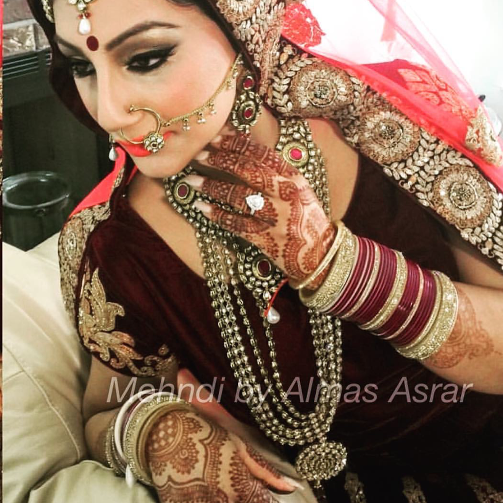 Almas Bridal Henna | 12430 72 Ave, Surrey, BC V3W 2M6, Canada | Phone: (778) 387-0138