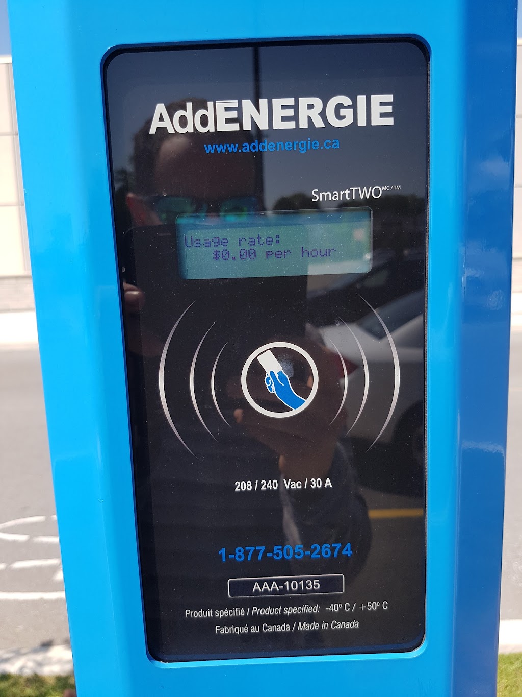 EV Charging Stations - Lvl 2, 4 bays, 2 Chargers | 507 King St W, Oshawa, ON L1J 2K4, Canada | Phone: (877) 505-2674