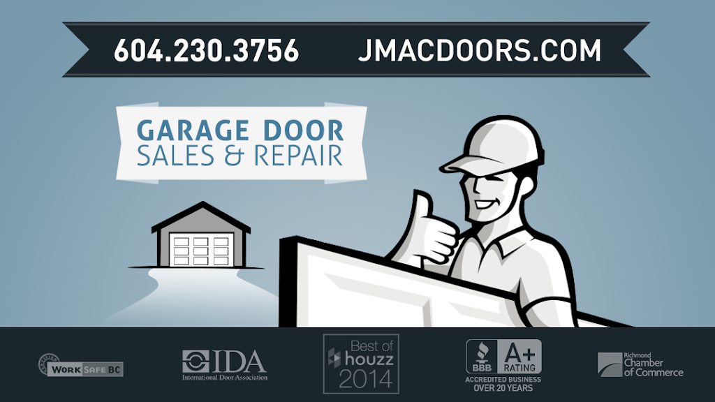 J.Mac Garage Doors Ltd. | 13700 Mayfield Pl #1115, Richmond, BC V6V 2G9, Canada | Phone: (604) 230-3756