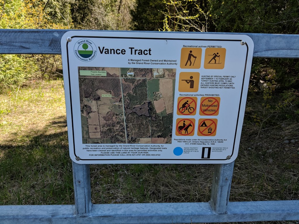 Vance Tract | park | 4584 Wellington 35, Puslinch, ON N0B 2J0, Canada | 5196212761 OR +1 519-621-2761