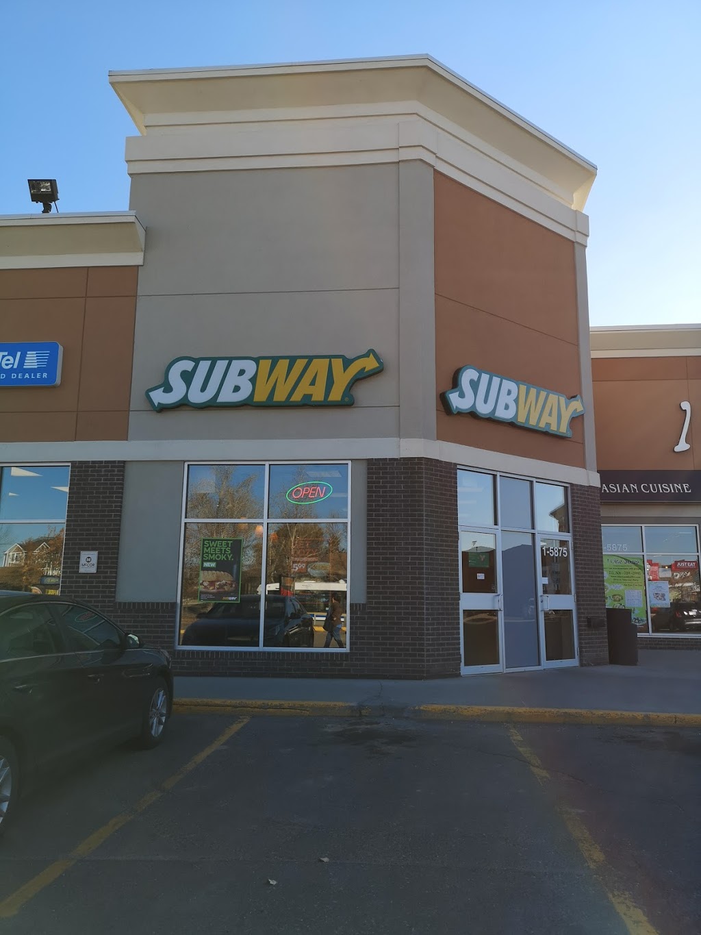 Subway | 5875 Rochdale Blvd, Regina, SK S4X 2P9, Canada | Phone: (306) 585-0403