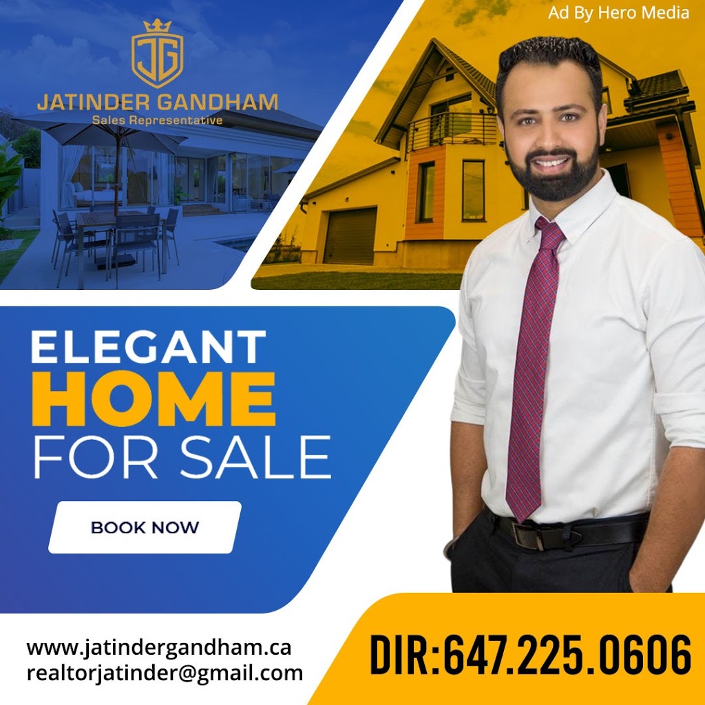 Jatinder Gandham Real Estate Agent Caledon Halton Brampton | 11775 Bramalea Rd #201, Brampton, ON L6R 0A7, Canada | Phone: (647) 225-0606