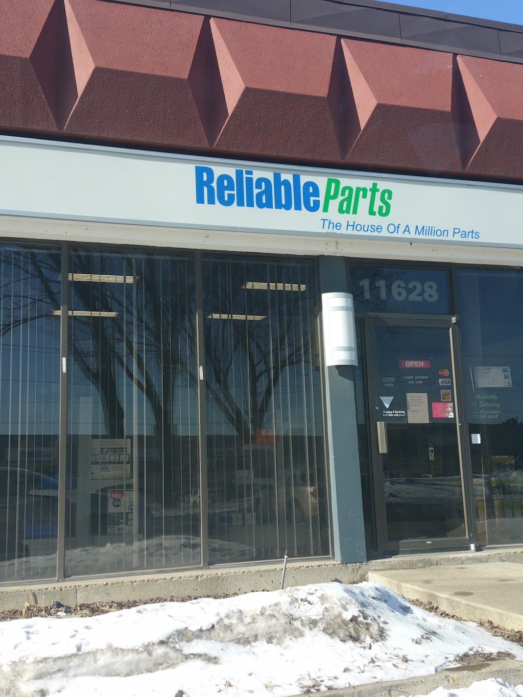 Reliable Parts | 11628 149 St NW, Edmonton, AB T5M 3R3, Canada | Phone: (780) 453-6735