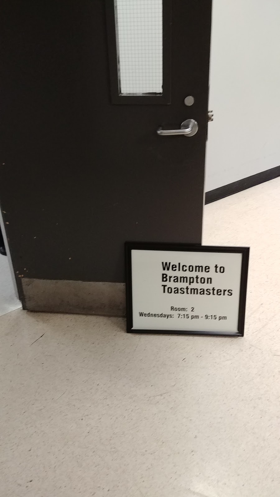 Brampton Toastmasters | 1295 Williams Pkwy, Brampton, ON L6S 3J8, Canada | Phone: (647) 273-7871
