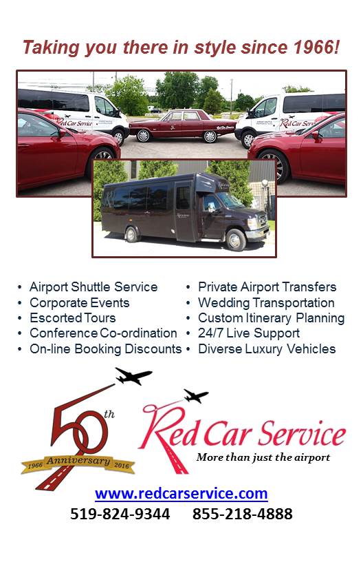Red Car Airport Service | 530 Elizabeth St, Guelph, ON N1E 6C3, Canada | Phone: (519) 824-9344