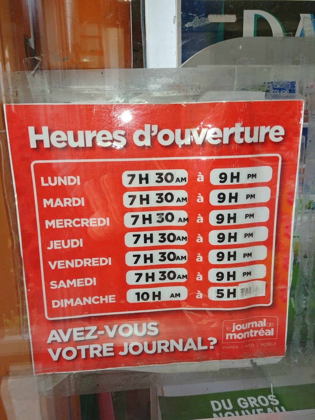 Alimentation Durham | 1594 Rue Durham, Sherbrooke, QC J1J 1L9, Canada | Phone: (819) 562-5545