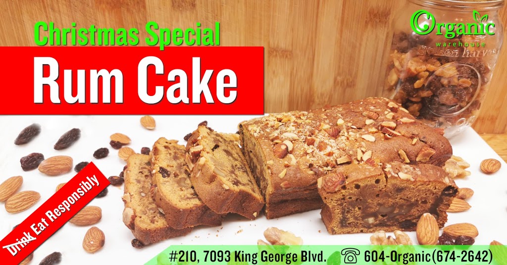 Organic Warehouse | bakery | 7093 King George Blvd Unit 210, Surrey, BC V3W 5A2, Canada | 6046742642 OR +1 604-674-2642