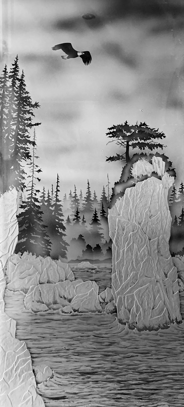 Crawford Studios Sandblasted Designs on Glass | 433 Holiday Rd, Fanny Bay, BC V0R 1W0, Canada | Phone: (250) 338-0221
