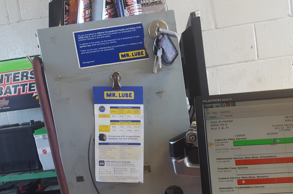 Mr. Lube | 3807 Bow Trail SW, Calgary, AB T3C 2E8, Canada | Phone: (403) 216-6983