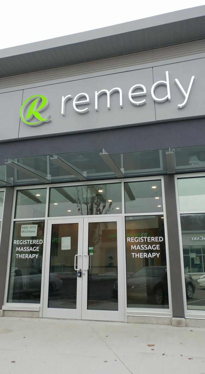 Remedy Massage Therapy | 1420-4771 Mcclelland Rd, Richmond, BC V6X 0M5, Canada | Phone: (604) 285-8070