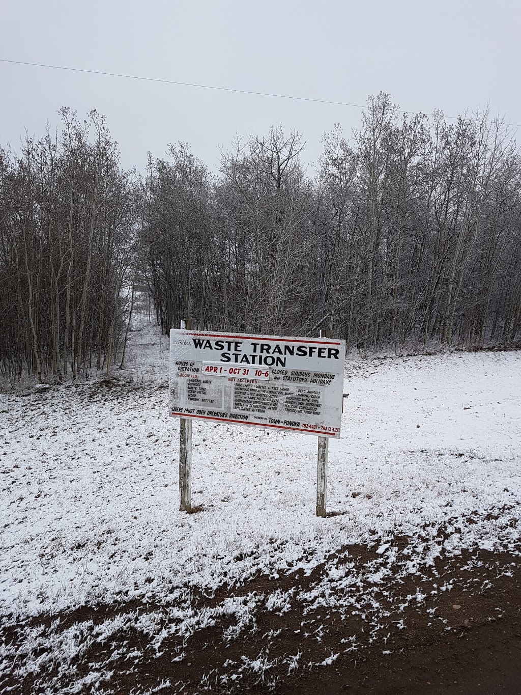 Waste Transfer Station | 252028 Township Rd 431A, Ponoka, AB T4J 0B6, Canada | Phone: (403) 783-8328