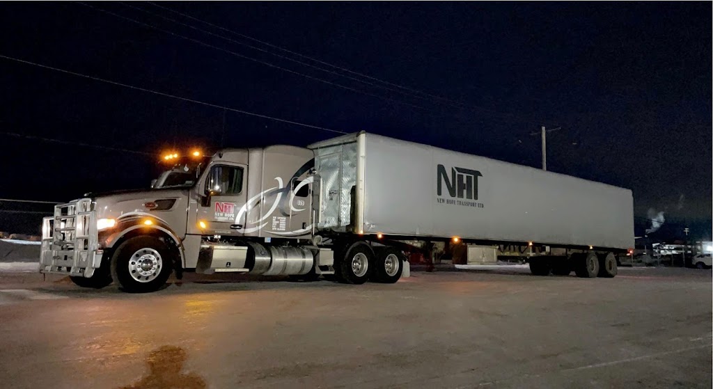 New Hope Transport Ltd | 170 Agri Park Rd, Oak Bluff, MB R4G 0A5, Canada | Phone: (204) 897-1083
