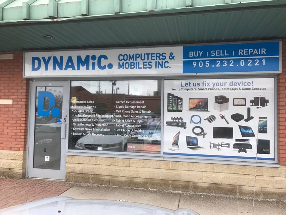 Dynamic Computers & Mobiles Inc. | 289 Dundas St E, Mississauga, ON L5A 1X1, Canada | Phone: (905) 232-0221