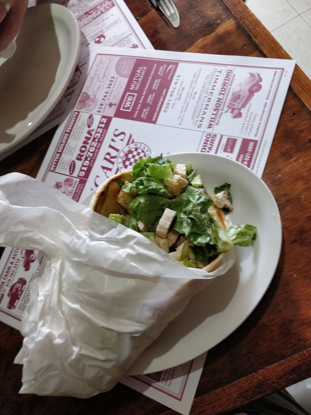 Mancaris Pizza & Restaurant | 184 Currie Rd, Dutton, ON N0L 1J0, Canada | Phone: (519) 762-2660