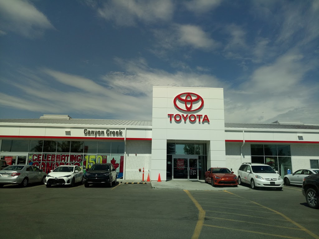 Canyon Creek Toyota | 370 Canyon Meadows Dr SE, Calgary, AB T2J 7C6, Canada | Phone: (403) 278-6066