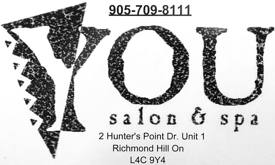 You Salon | 1101 Rutherford Rd, Thornhill, ON L4J 0E2, Canada | Phone: (905) 709-8111