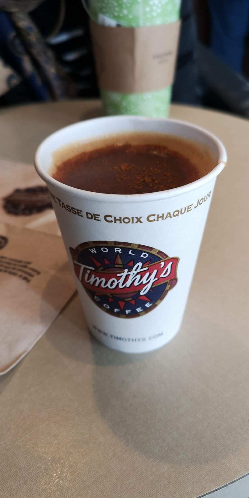 Timothys World Coffee | 5547 Hazeldean Rd, Stittsville, ON K2S 0P5, Canada | Phone: (613) 836-0855