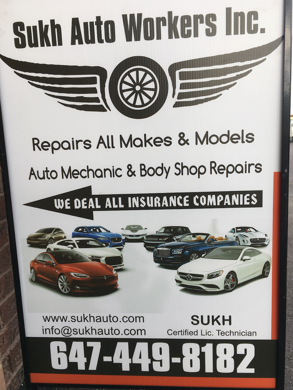 Sukh Auto Workers Inc. | 334 Rutherford Rd S Unit 13, Brampton, ON L6W 3K6, Canada | Phone: (647) 449-8182