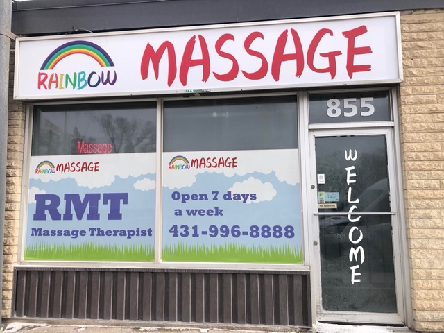 Rainbow Massage | point of interest | 855 Henderson Hwy, Winnipeg, MB R2K 2L4, Canada | 4319968888 OR +1 431-996-8888