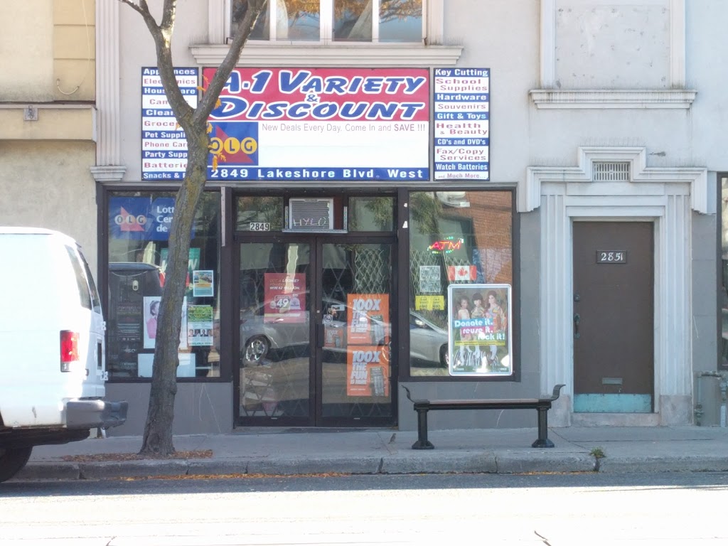 A-1 Variety & Discount | 2849 Lake Shore Blvd W, Etobicoke, ON M8V 1H8, Canada | Phone: (416) 255-6281