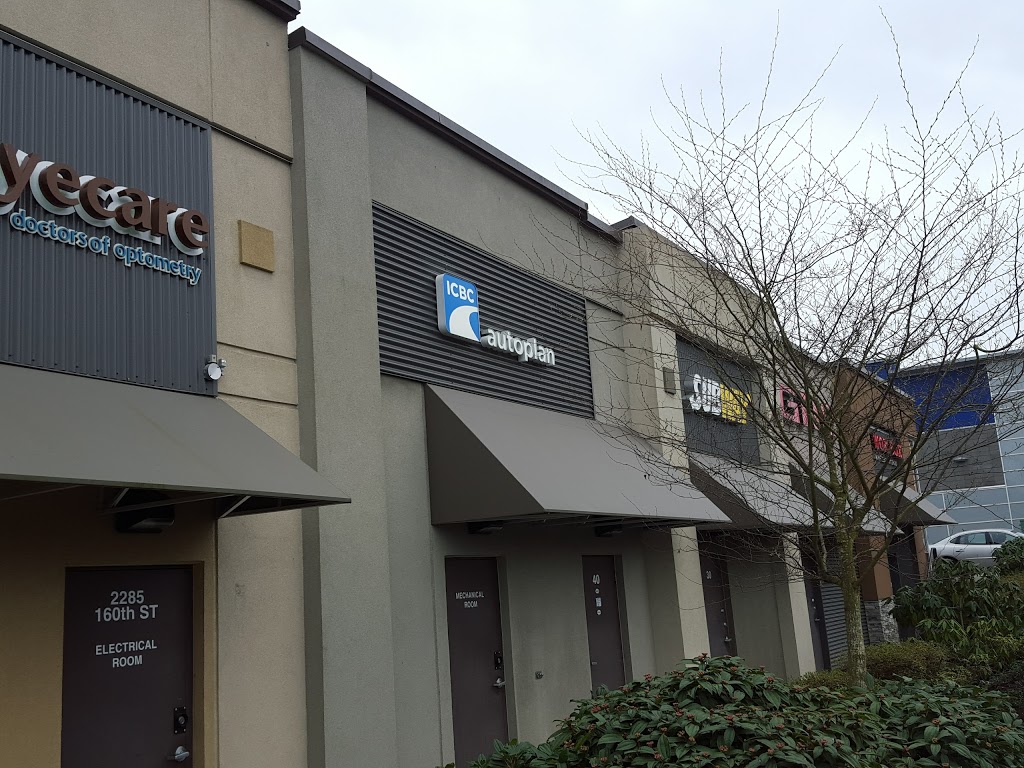 Sussex Insurance - South Surrey | Inside Grandview Corners Plaza, 2285 160 St Unit 40, Surrey, BC V3Z 9N6, Canada | Phone: (604) 535-8890