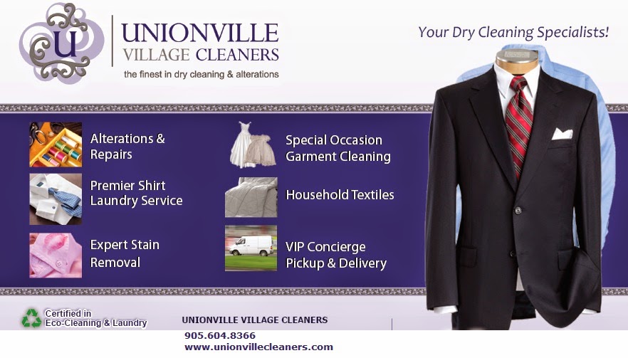 Unionville Village Cleaners | 139 Main St Unionville, Unionville, ON L3R 2G5, Canada | Phone: (905) 604-8366