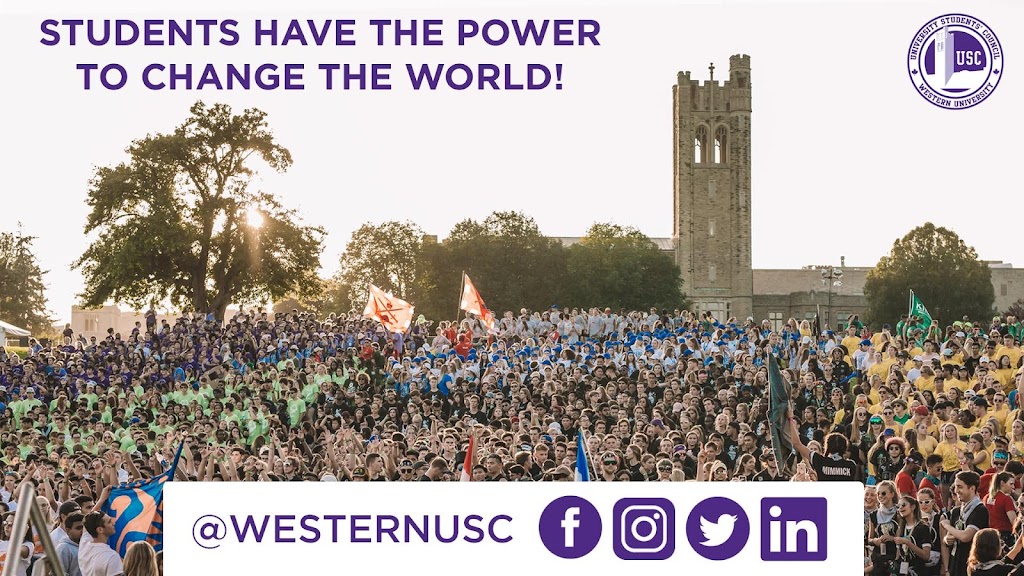 University Students Council (USC) at Western University | clothing store | Room 340, University Community Centre Building, Western University, London, ON N6A 3K7, Canada | 5196613574 OR +1 519-661-3574
