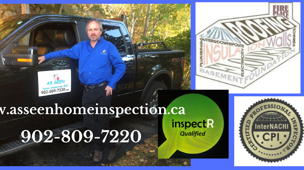 AS SEEN Home Inspection INC | 1900 Waverley Rd, Waverley, NS B2R 1Y5, Canada | Phone: (902) 809-7220