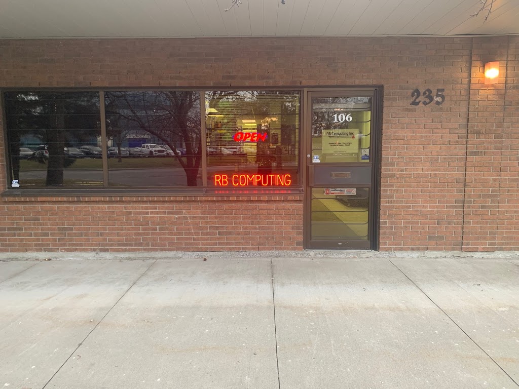 RB Computing Inc. | 106-235 Menten Pl #106, Nepean, ON K2H 9C1, Canada | Phone: (613) 829-9994