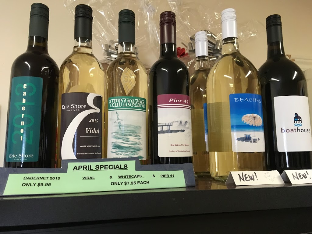 Erie Shore Vineyard | 410 County 50 Rd W, Harrow, ON N0R 1G0, Canada | Phone: (519) 738-9858