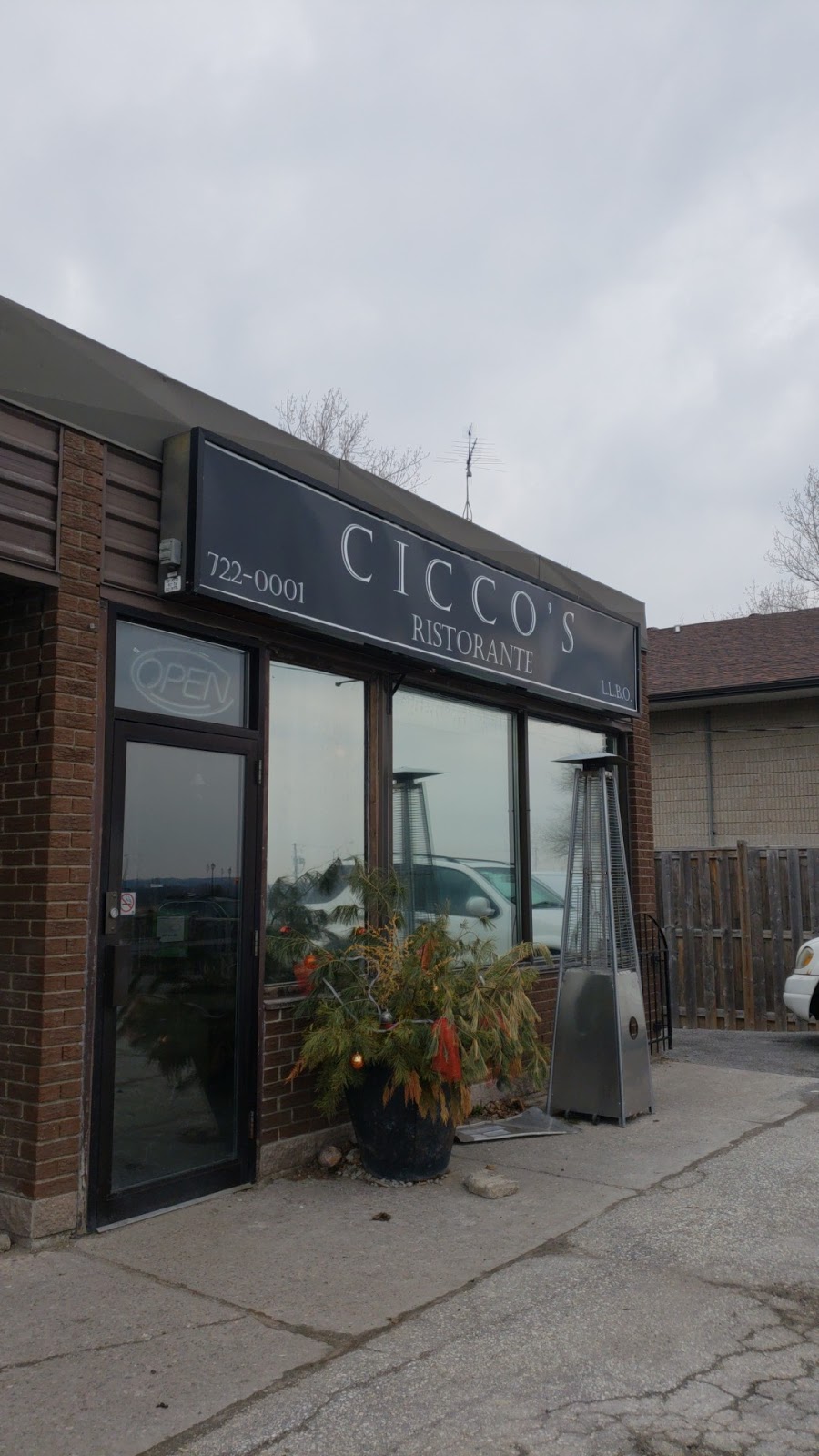 Ciccos Ristorante Minesing | 1630 George Johnston Rd, Minesing, ON L0L 1Y0, Canada | Phone: (705) 722-0001
