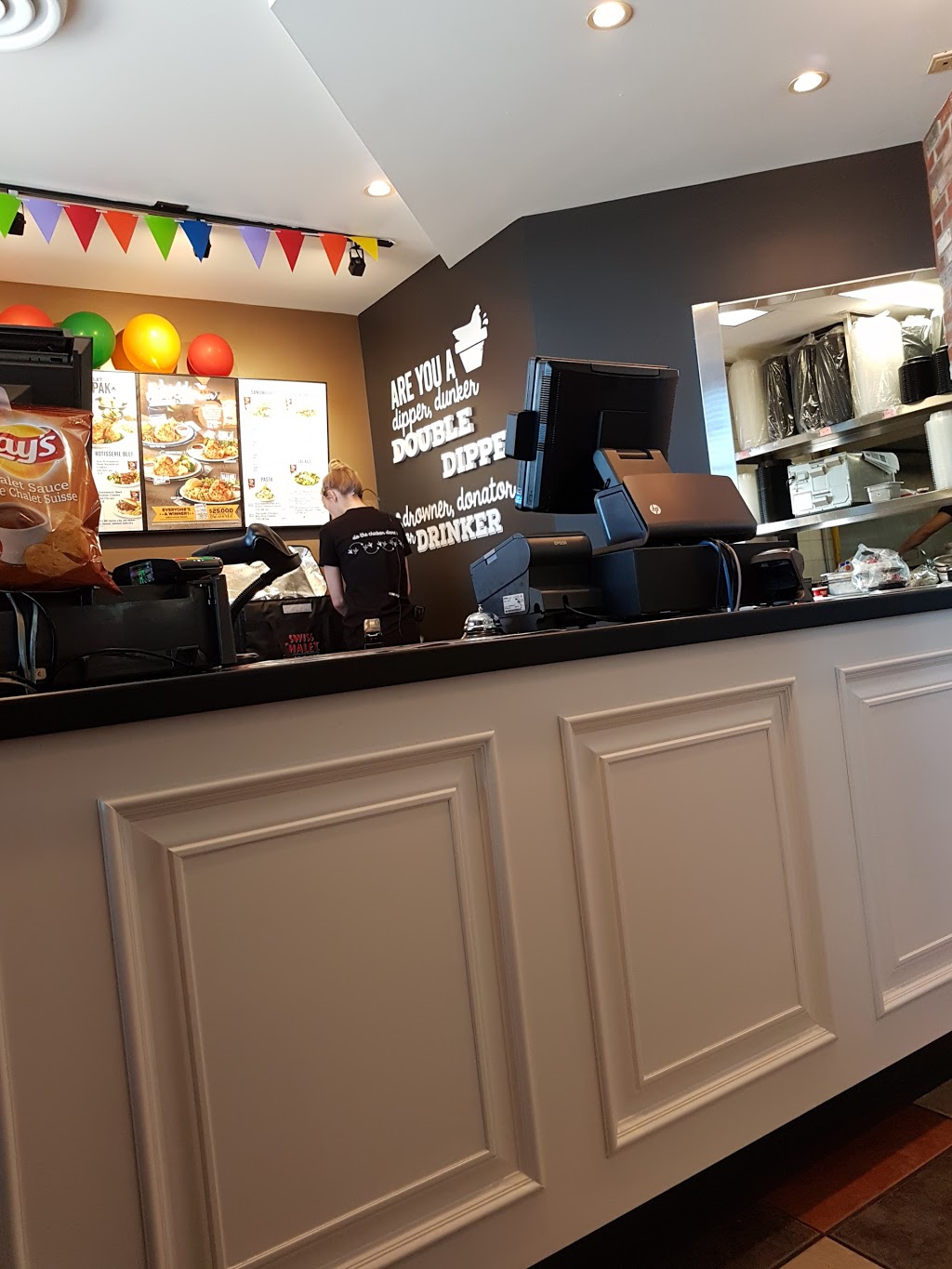 Swiss Chalet | 500 Manning Rd, Windsor, ON N8N 5H3, Canada | Phone: (519) 739-3101