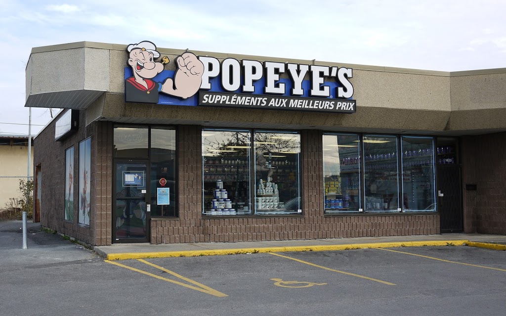 Popeyes Supplements Laval | 1633 Boulevard Curé-Labelle, Laval, QC H7V 2W6, Canada | Phone: (450) 688-3000