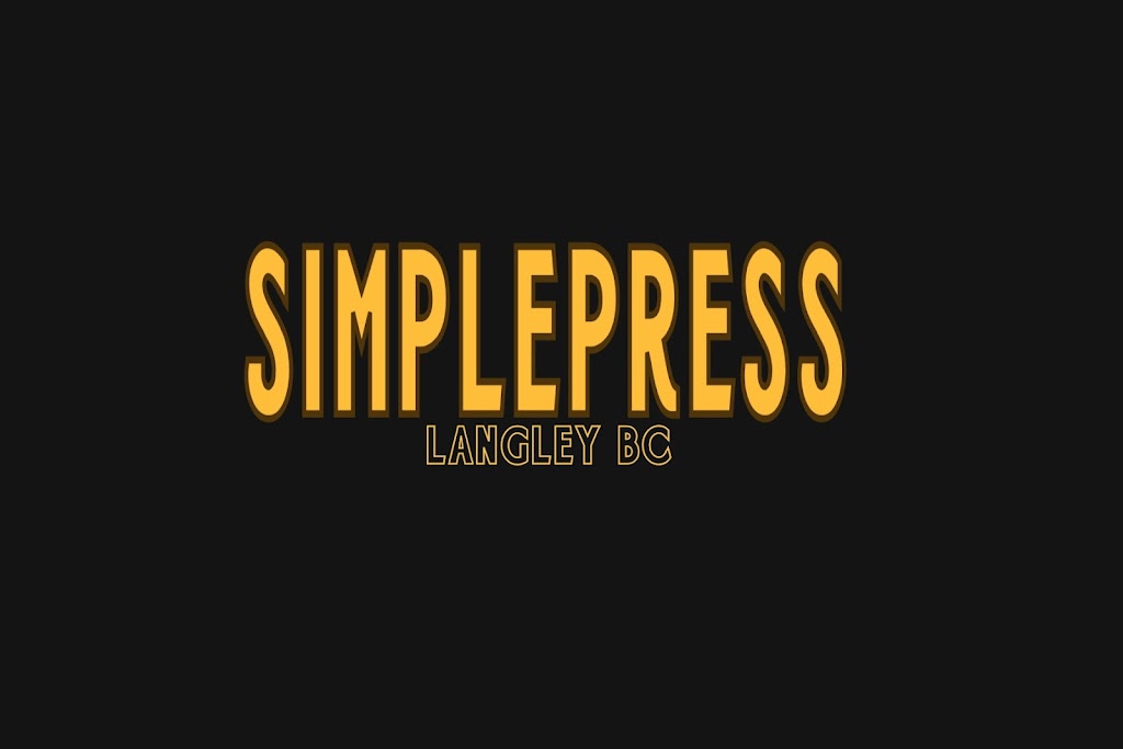SimplePress | 20195 68 Ave, Langley Twp, BC V2Y 1P5, Canada | Phone: (604) 369-0482