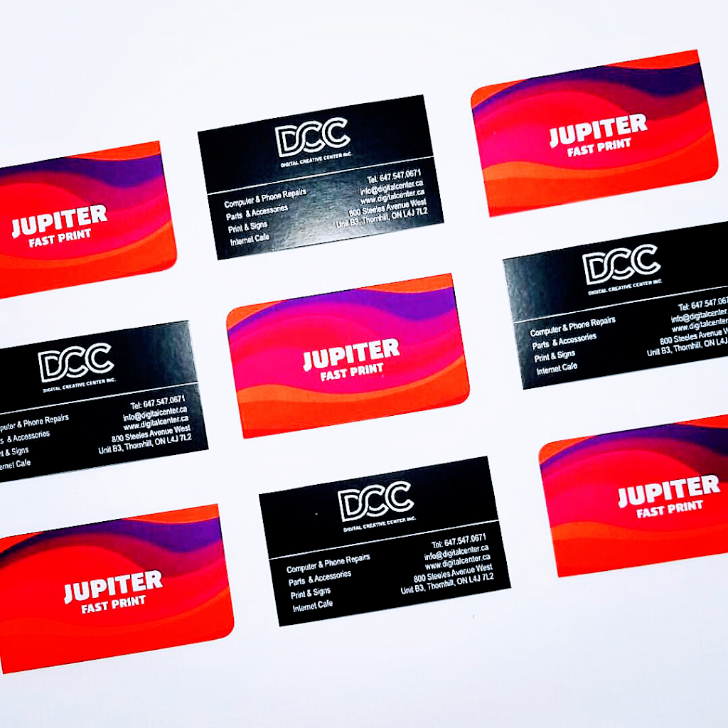 JupiterFast Print - Canvas print. Business cards. Flyers. Tshirt | 800 Steeles Ave W B3, Thornhill, ON L4J 7L2, Canada | Phone: (416) 640-0838