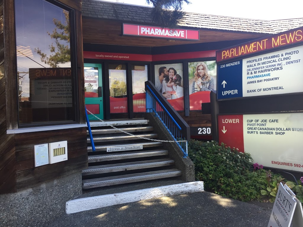 Pharmasave James Bay | 113 - 230 Menzies St, Victoria, BC V8V 2G7, Canada | Phone: (250) 383-7196