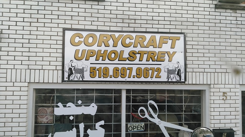 Corycraft Upholstrey | 269 Thompson Rd, London, ON N5Z 2Z3, Canada | Phone: (519) 697-9672