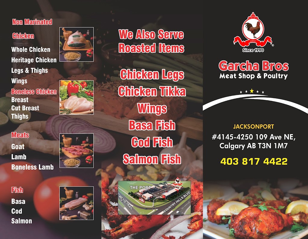 Garcha Bros Meat Shop & Poultry | 4250 109 Ave NE, #4145, Calgary, AB T3N 1M7, Canada | Phone: (403) 817-4422