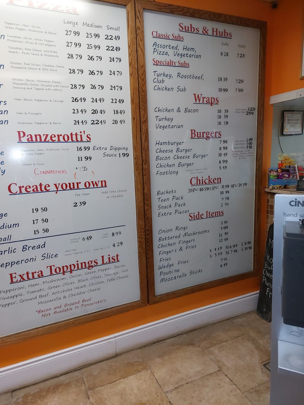 Skippys Pizza | 118 Queen St E, St. Marys, ON N4X 0A6, Canada | Phone: (519) 284-1864